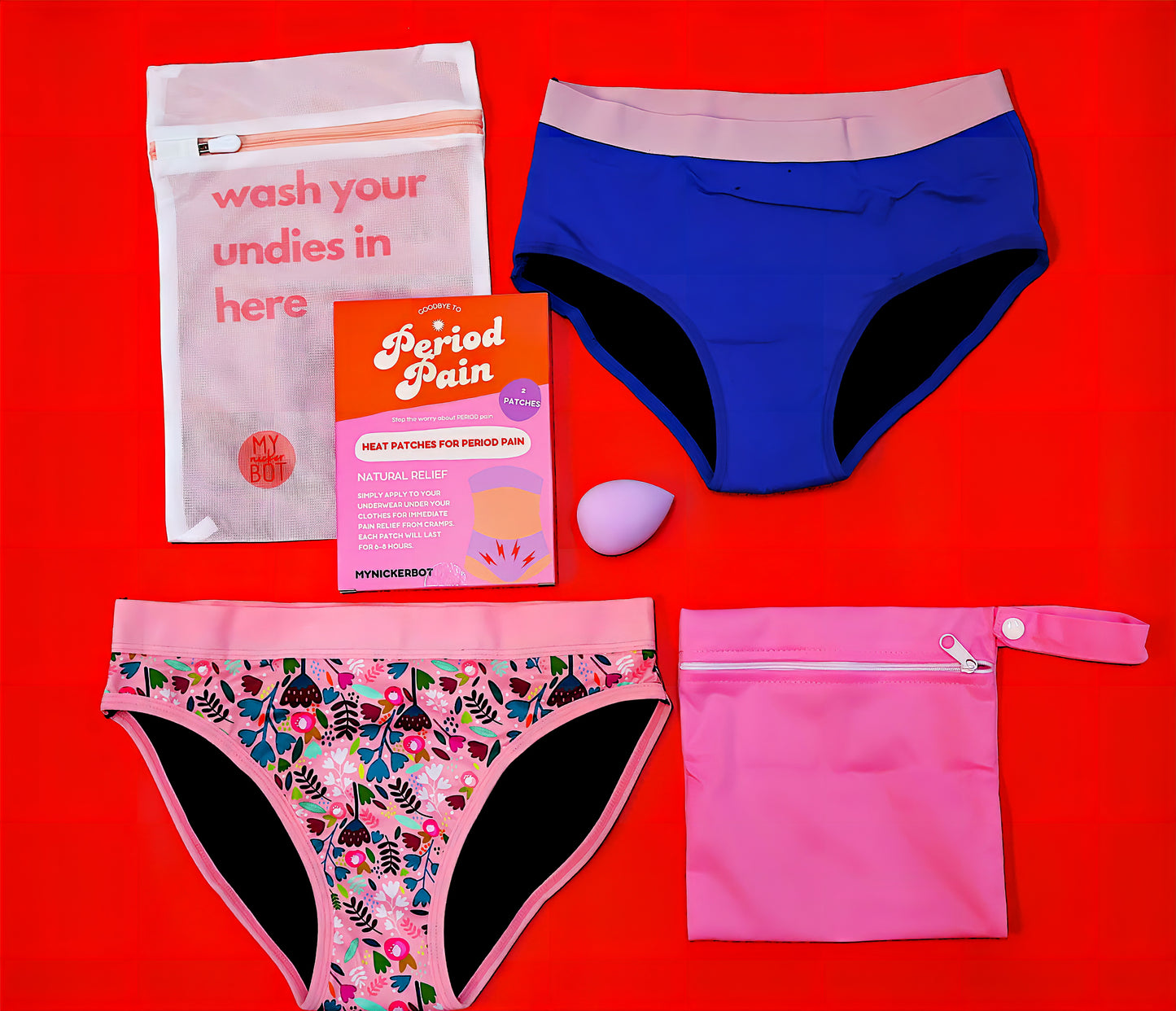 Period Starter Kit - Mini Pack for Teens - 2 pairs