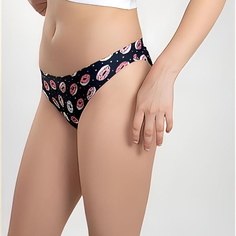Seamless Period Underwear Donuts Moderate Absorbency