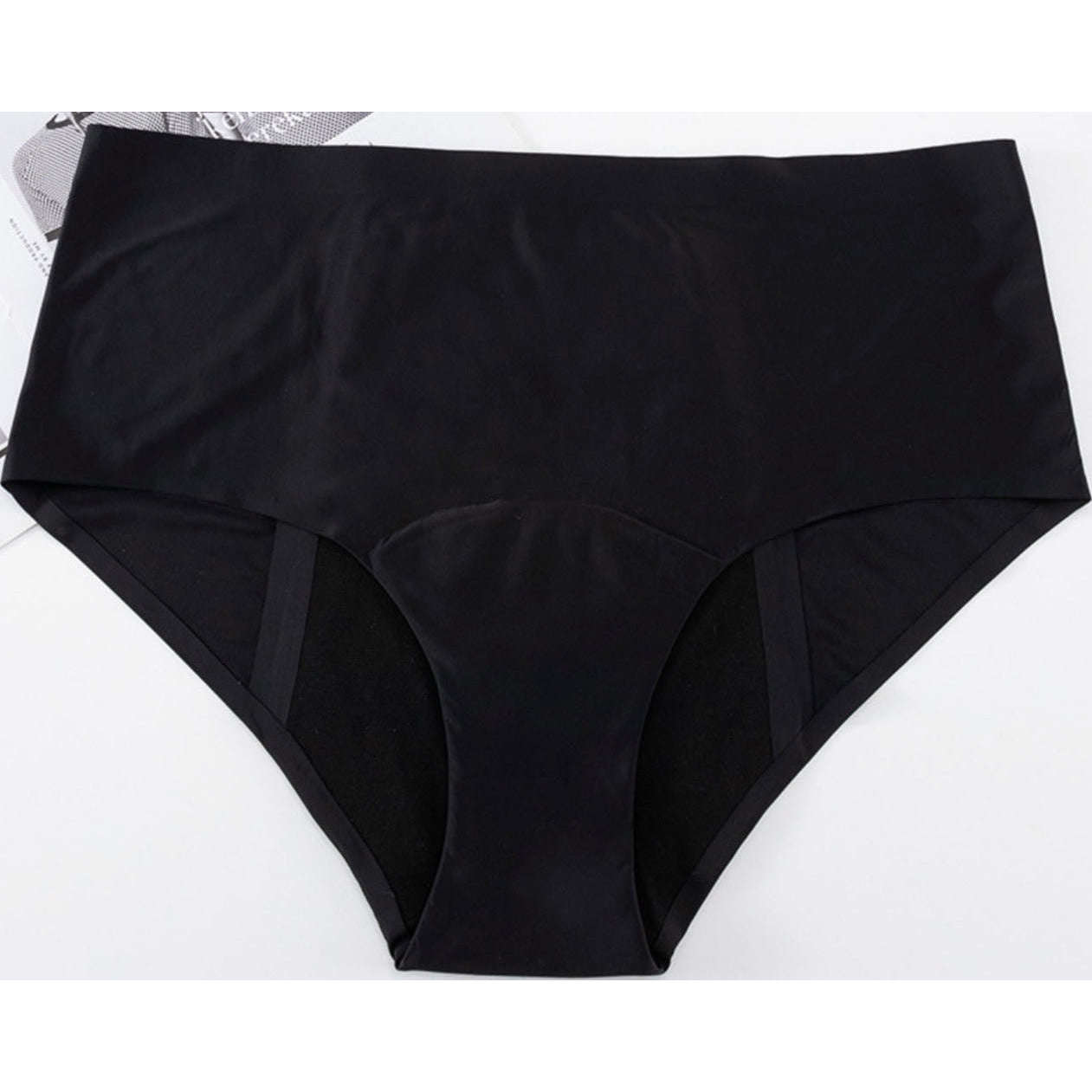 3 X Pack of High Waist Seamless Period Briefs