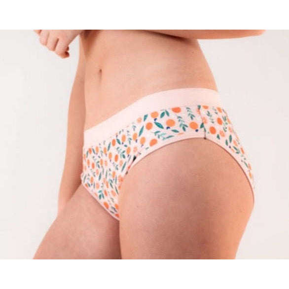 Cotton Period Bikini Brief Floral
