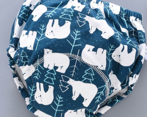3 Pack Potty Training Pants for Toddlers - Polar Bears - MyNickerBot