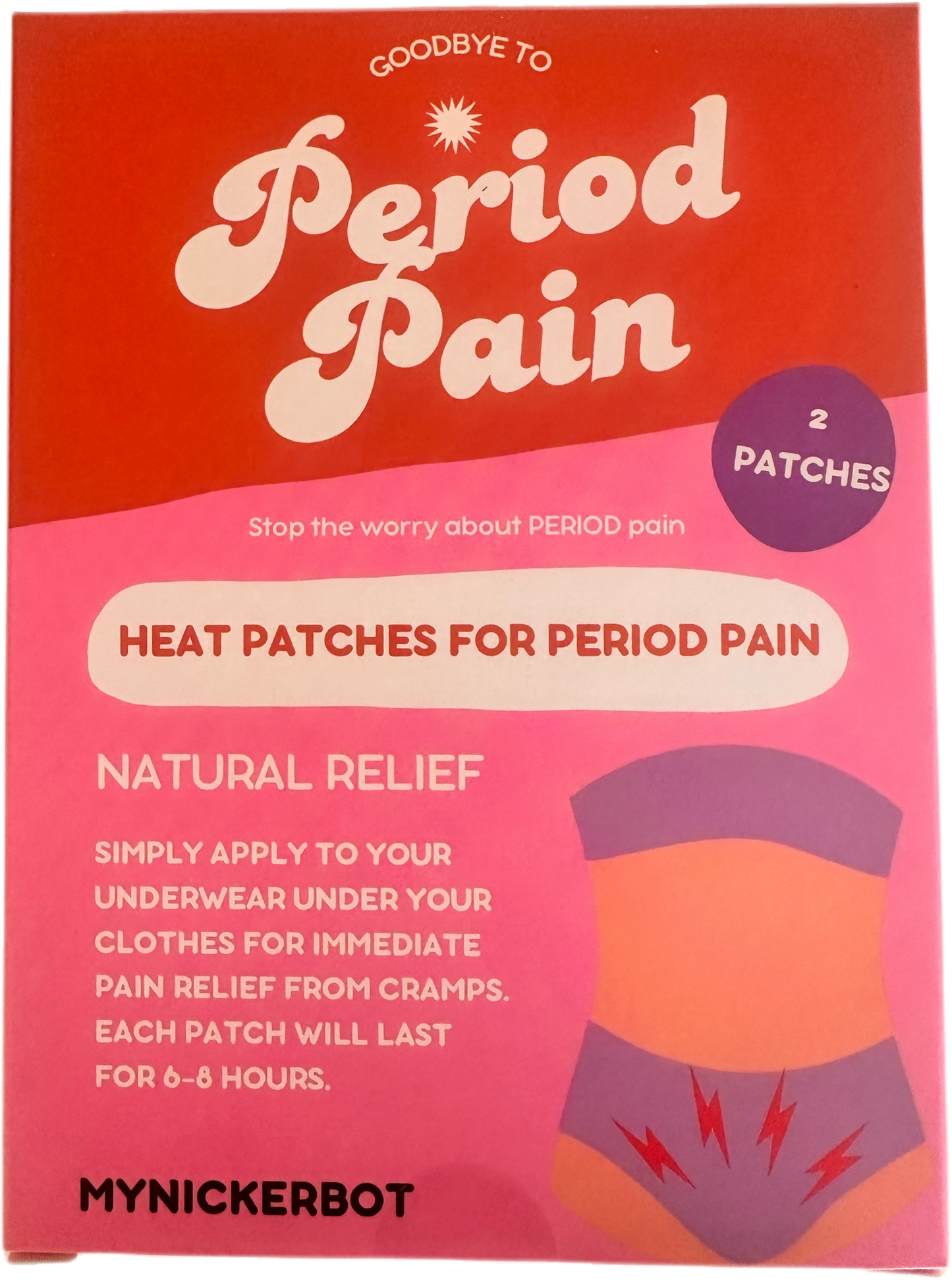 Period Pain Heat Patches