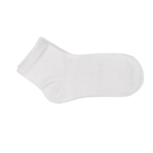 White  School Sports Socks