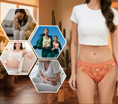 Cotton Period Underwear Orange