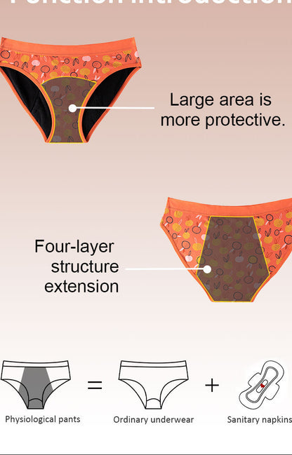 Cotton Period Underwear Orange