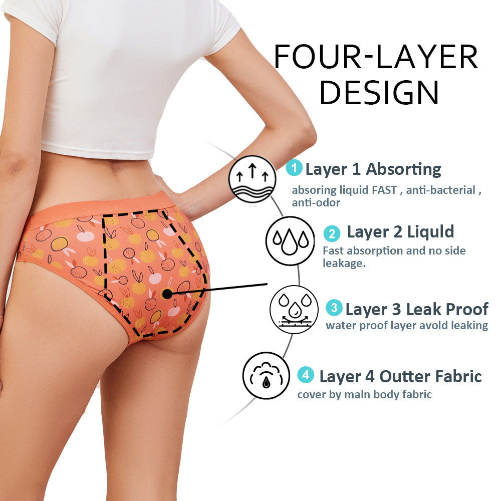 Cotton Period Underwear Orange