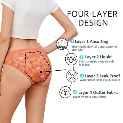 Cotton Period Underwear Orange