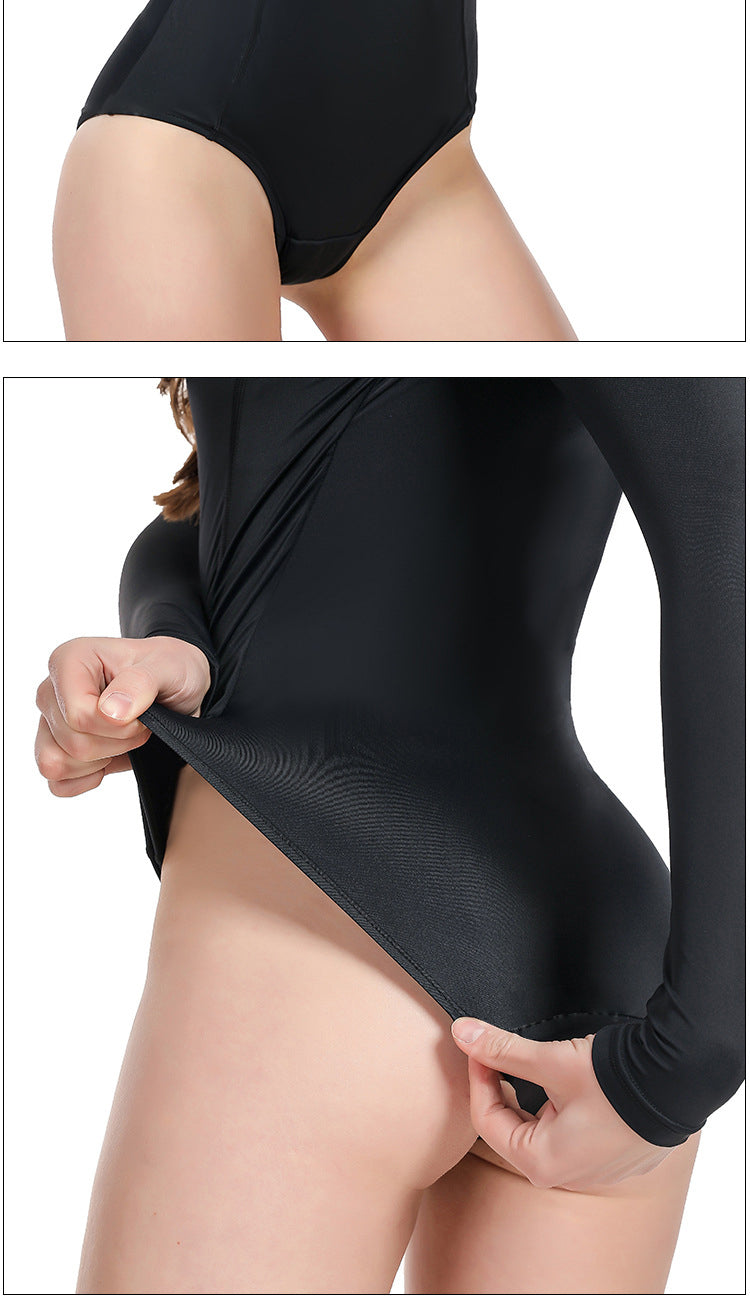 Period Proof Long Sleeve Rashie One Piece Swimsuit UV50