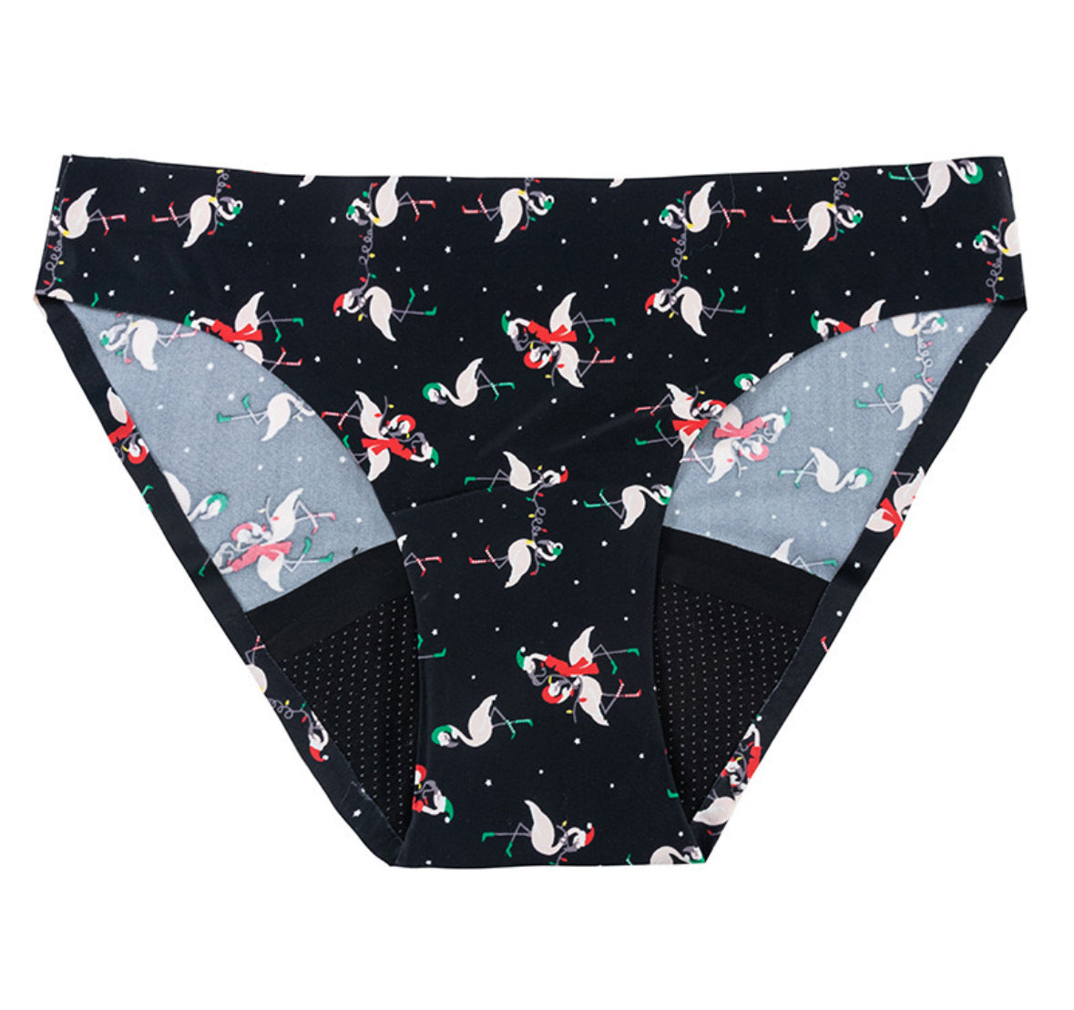 Seamless Period Underwear - Swans