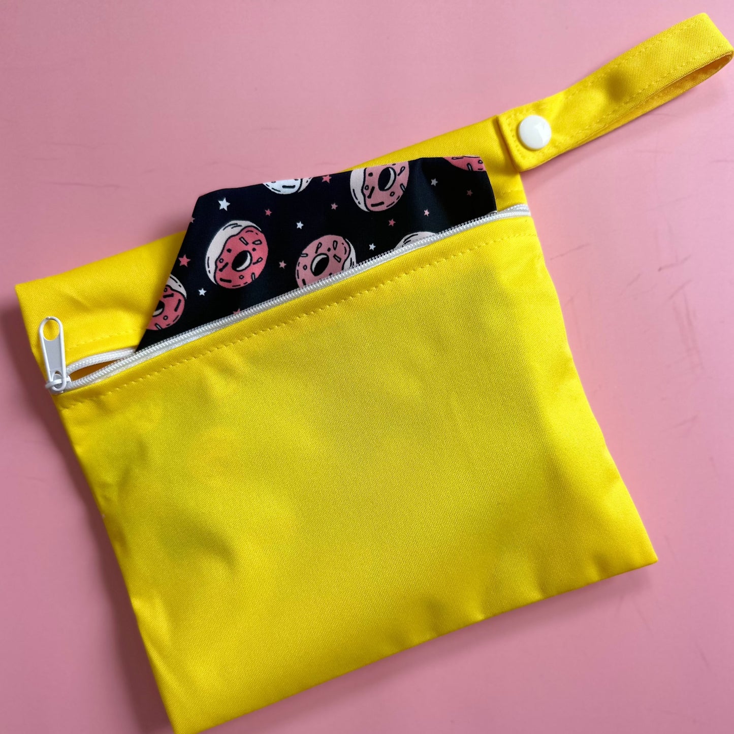 Waterproof Cosmetic Pouch YELLOW