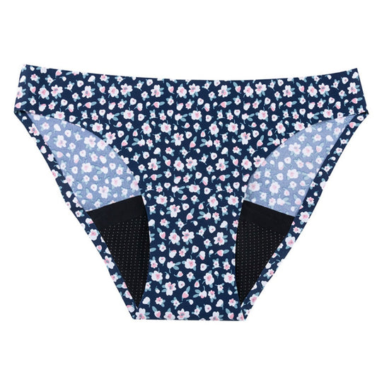 Blue Liberty Print Seamless Period Underwear