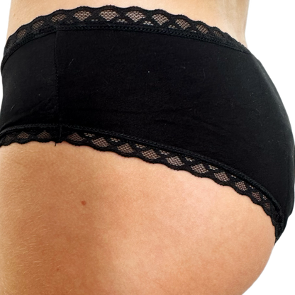 2 Pack of Soft Bamboo Cheeky Period Briefs