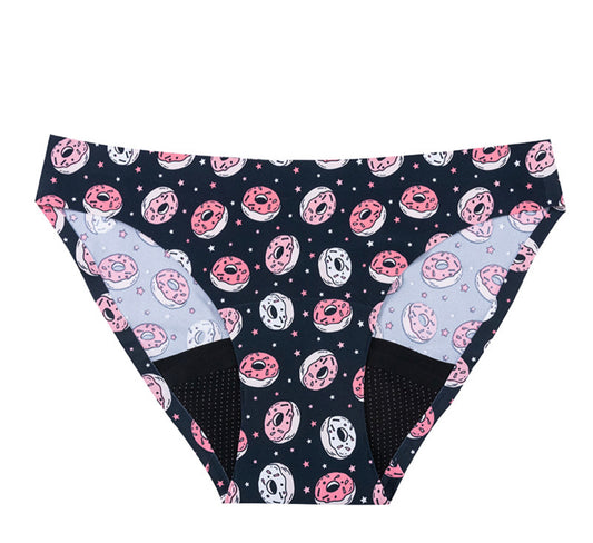 Seamless Period Underwear Donuts Moderate Absorbency