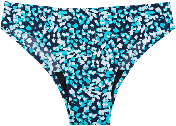 Tween and Teen Period Bikini Swim Bottom - Purple Palm – MyNickerBot