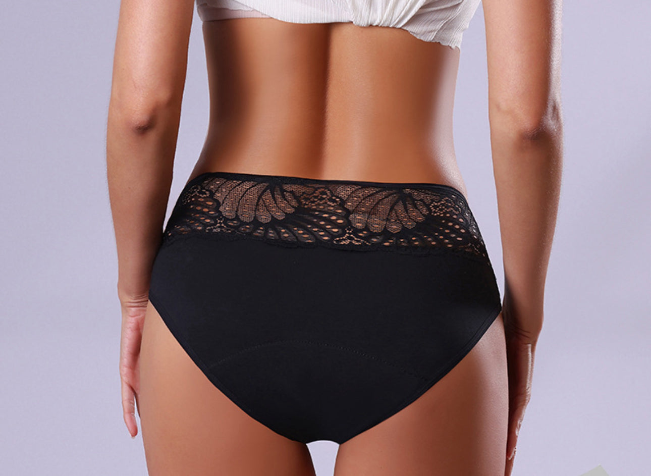 The Daisy Lacy Back Period Lingerie