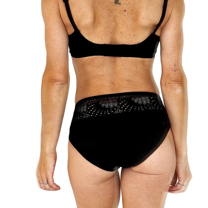 The Daisy Lacy Back Period Lingerie