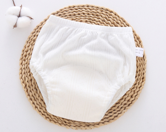 Potty Training Pant for Toddlers - Off White Pattern - MyNickerBot